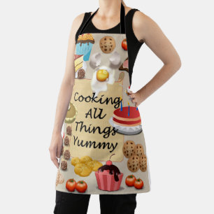Cooking All Things Yummy Apron
