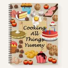 Cooking All Things Yummy Recipe Journal