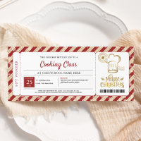 Cooking Baking Classes Christmas Gift Voucher