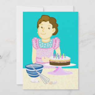 Cooking cake