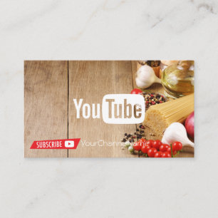 Cooking Channel Advertisement Card