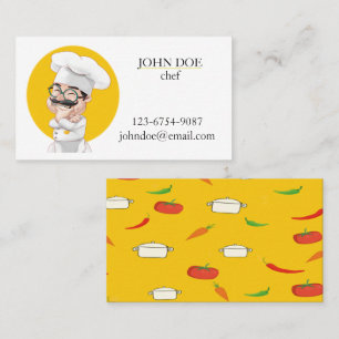 Cooking Chef Business Card