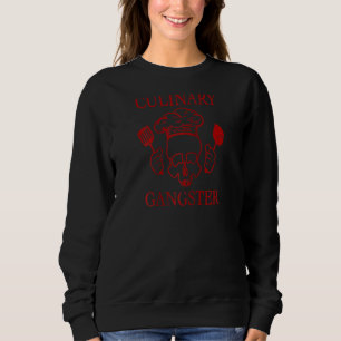 Cooking Chef Chef Hat Skull Food Cook Culinary Gan Sweatshirt