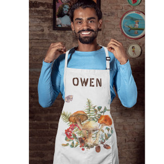 Cooking Chef Mushroom Apron