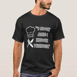 Cooking Chef Style. T-Shirt