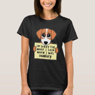 Cooking Chef Vintage Im Sorry For What I Said When T-Shirt