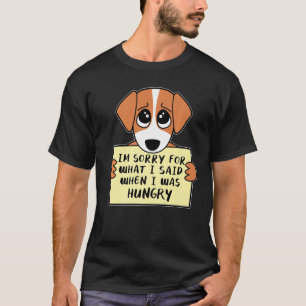 Cooking Chef Vintage Im Sorry For What I Said When T-Shirt