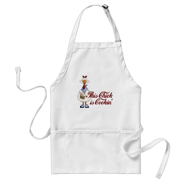 Cooking Chick Standard Apron (Front)