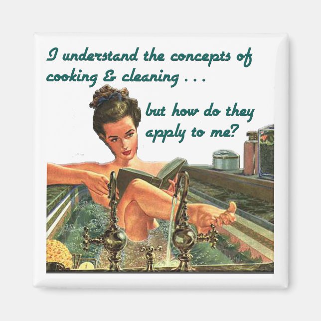 Cooking & Cleaning Concepts Magnet (Front)