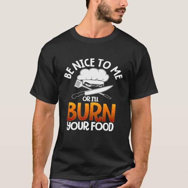 Cooking Cook  For Culinary Chef Men Women Baker T-Shirt (Front)