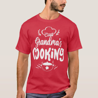 Cooking Cook Grandma Kitchen ChefT-Shirt T-Shirt