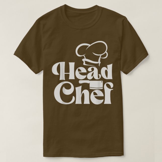 Cooking Cook Kitchen Head Chef Head Chef  T-Shirt (Design Front)