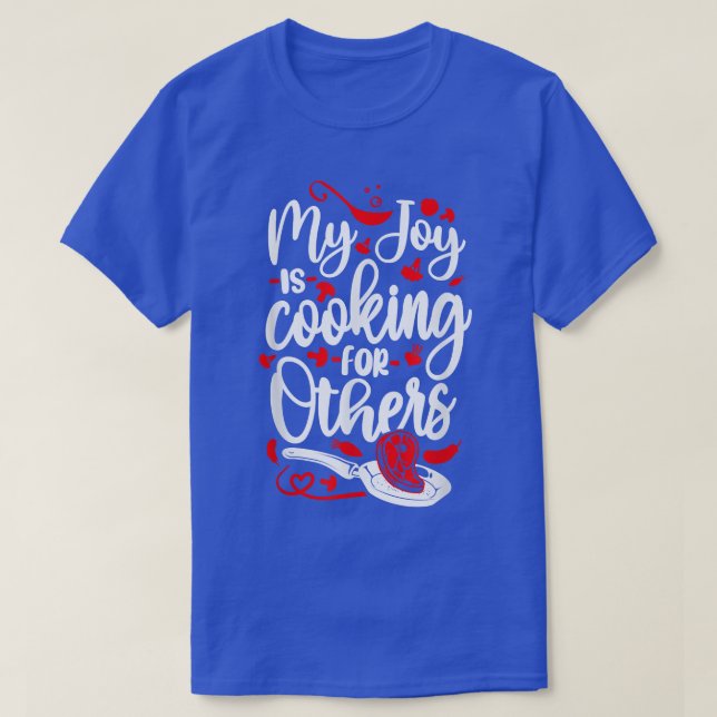 Cooking Cook Pan Kitchen Chef  T-Shirt (Design Front)