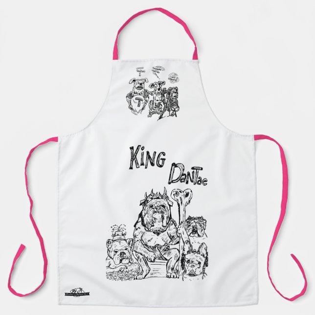 Cooking for the Blueberry bottom boys Apron (Front)