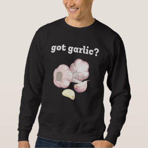 Cooking Garlic Cloves Bulbs Sweatshirt