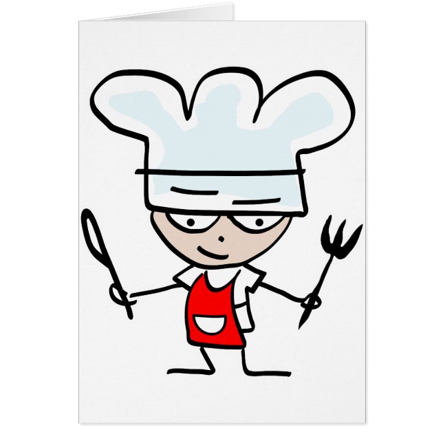 Cooking gifts with funny cartoon - Humourous (Front)