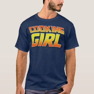 Cooking girl vintage design T-Shirt