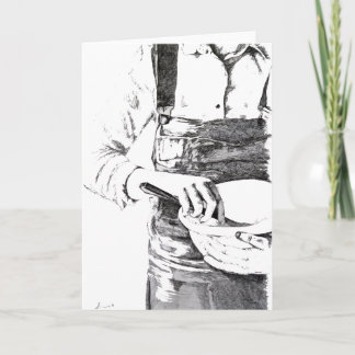 Cooking Greeting Card