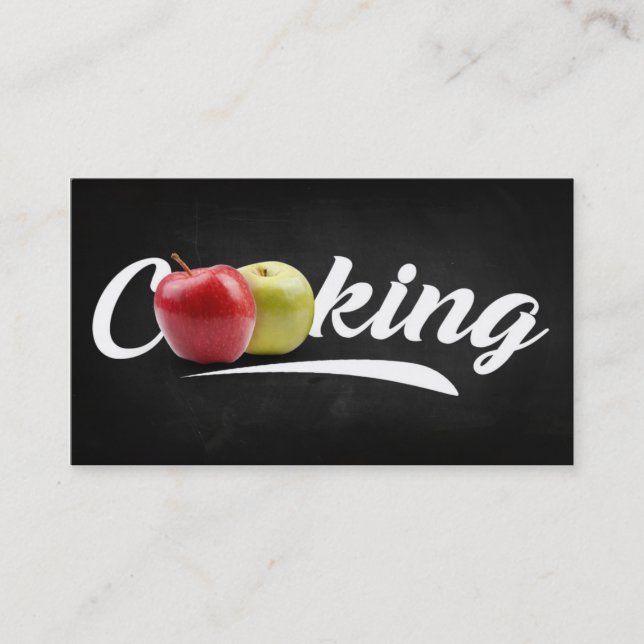 Cooking Instructor / Chef Business Card (Front)