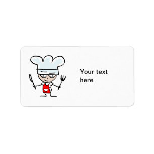 Cooking labels for recipes or ingredients Stickers