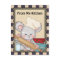 Cooking Mouse cartoon fun postcard