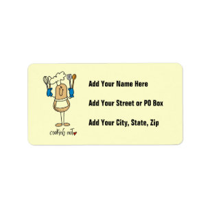 Cooking Nut T-shirts and Gifts Label