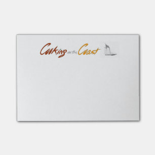 Cooking on the Coast Post-It Notes