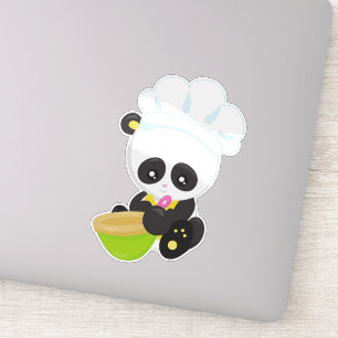 Cooking Panda, Baking Panda, Cute Panda, Bowl