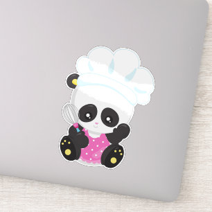 Cooking Panda, Baking Panda, Cute Panda, Whisk