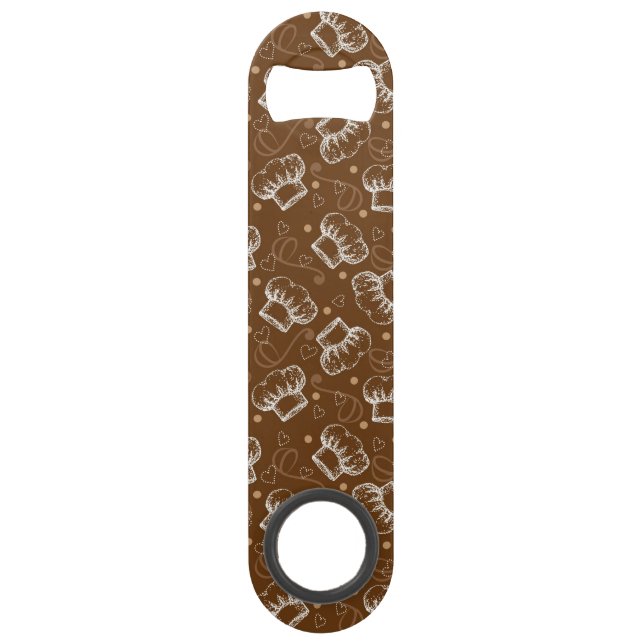 Cooking pattern with chef hat (Front)