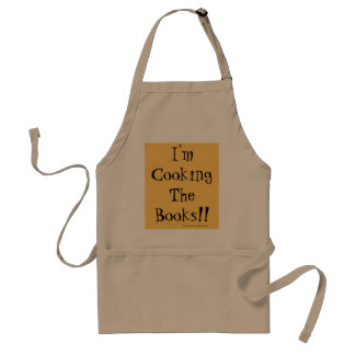 Cooking The Books | Financial Pun Accountant Gift Standard Apron