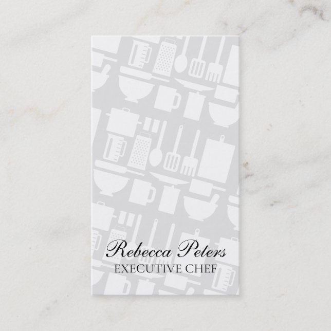 Cooking Tools Business Card (Front)