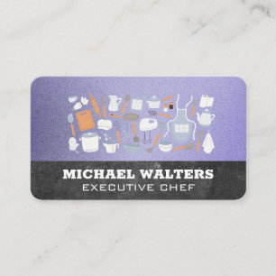 Cooking Tools Kitchen Chef Restaurant Business Card