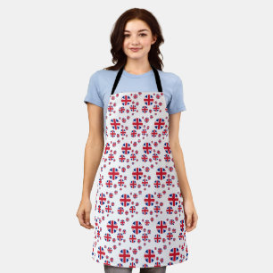 Cooking UK & British Flag Union Jack Chefs kitchen Apron
