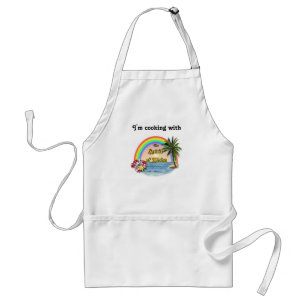Cooking with Aloha Spirit Standard Apron