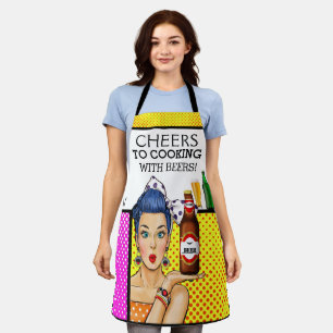 Cooking With BEER Humour Apron
