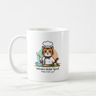 Cooking with cat - Chef Kitty Coffee Mug