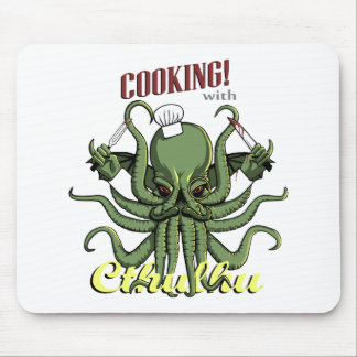 Cooking with Cthulhu Mouse Mat