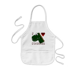 Cooking with Dinosaurs Kids Apron