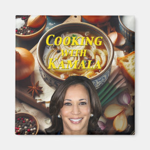 Cooking With Kamala Magnet