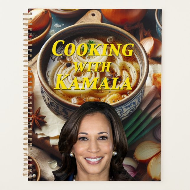 Cooking With Kamala Planner (Front)