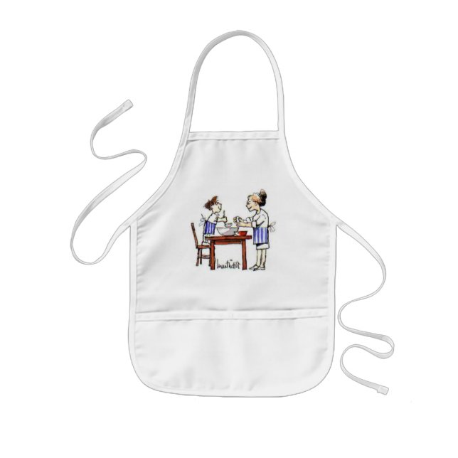 cooking with kids kids apron (Front)