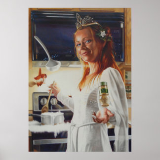 "Cooking With Magic" Poster