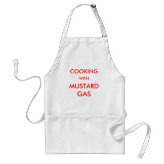 COOKING, WITH, MUSTARD, GAS STANDARD APRON