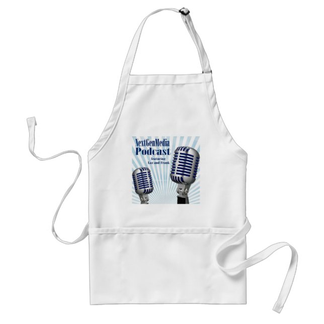 Cooking with NGMPodcast Standard Apron (Front)