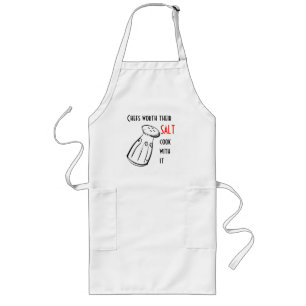 cooking with salt long apron