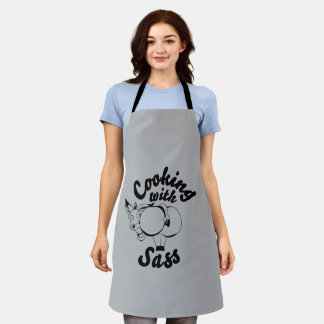 cooking with sass apron