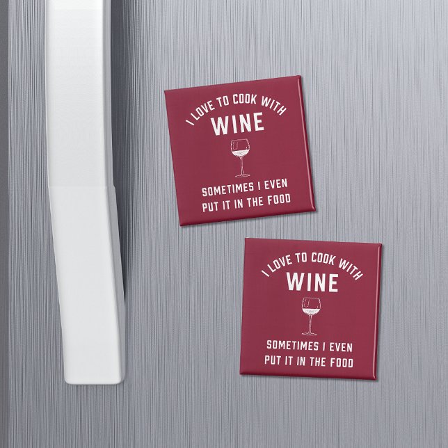 Cooking with Wine Magnet (Creator Uploaded)