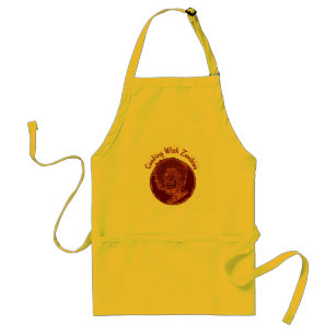 Cooking With Zombies - Red Standard Apron