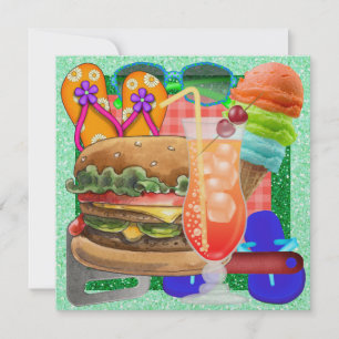 Cookout - BBQ! SRF Invitation